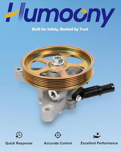 21-5349 Power Steering Pump with Pulley Compatible with 2003-2007 Honda Accord 3.0L 2003 2004 2005 2006 Acura MDX 3.5L Vane Pump Replaces# 96-5349 56110-RCA-A01 in Saudi Arabia