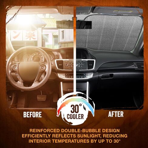 Naruto Shippuden Offically Licensed Windshield Sun Shade - Car Sun Shade Fits Most Autos - Akatsuki Naruto Merch & Anime Accessories for Cars - Sunshade Ca Windshield - 57 x 27 Inches in Saudi Arabia