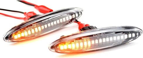 زوج واحد من مصابيح تحديد العلامات الأمامية الديناميكية LED متوافقة مع Le-xus IS250 IS350 SC430 To-yota MARK X R-EIZ CROWN UZZ40 Highlander Camry 40 مصباح وامض متسلسل in Kuwait