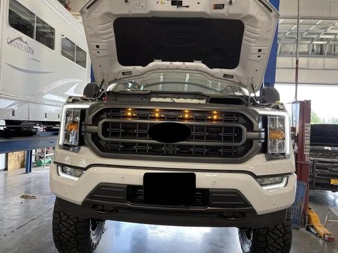 LED Grille Lights for Ford F150 2021-2023, Amber Front Grill Marker Lights, 4-Piece in Saudi Arabia