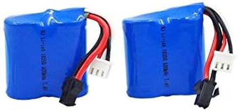 Skytech H100 H102 H106 H120 RC قارب 7.4 فولت 600 مللي أمبير مجموعة من بطاريتين in Kuwait