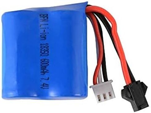 Skytech H100 H102 H106 H120 RC قارب 7.4 فولت 600 مللي أمبير مجموعة من بطاريتين in Kuwait