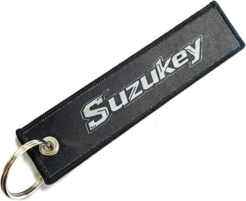 Motorcycle Anti-Lost Ring Keyring Lanyard Key Chain Bike Ring Holder Compatible With Suzuki Hayabusa GSXR 1300 600 750 1000 1100 250 Black in Saudi Arabia