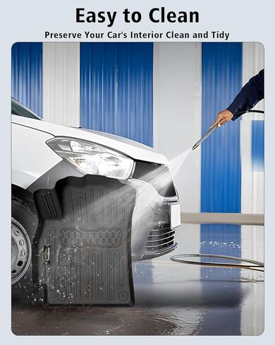 سجادات أرضية وبطانة شحن تناسب سيارات Kia K4 Hatchback 2026 (ليست لسيارة K4 Sedan) بطانات أرضية مطاطية TPE لجميع الأحوال الجوية مجموعة كاملة من حصيرة السيارات لملحقات K4 Hatchback in Kuwait