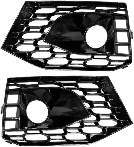 RS4 Style Front Bumper Conversion Kit Compatible with 2017-2019 Audi A4 | Primed Polypropylene | Complete Set with Grille & Emblems in Kuwait