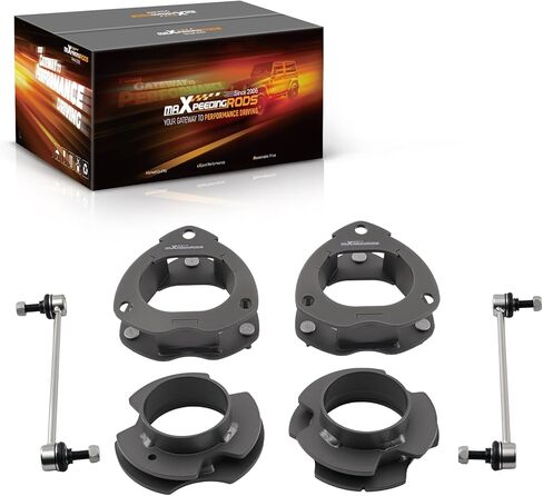 طقم تسوية الرفع الأمامي والخلفي 2 بوصة من maXpeedingrods لسيارة Honda Odyssey 2WD/4WD 1999-2017، مع وصلات نهاية قضيب Sway in Kuwait