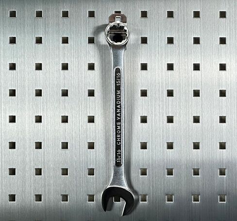 Triton Products Stainless Steel Hook Pegboard, 1 Inch in Saudi Arabia