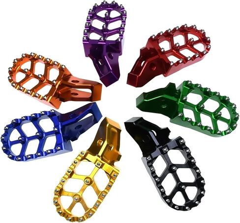 Motorcycle Footpeg Footpedal Footrest Foot Pegs For Ultrabee Surron Ultra Bee MOTORCYCLE distintivo(Green) in Kuwait