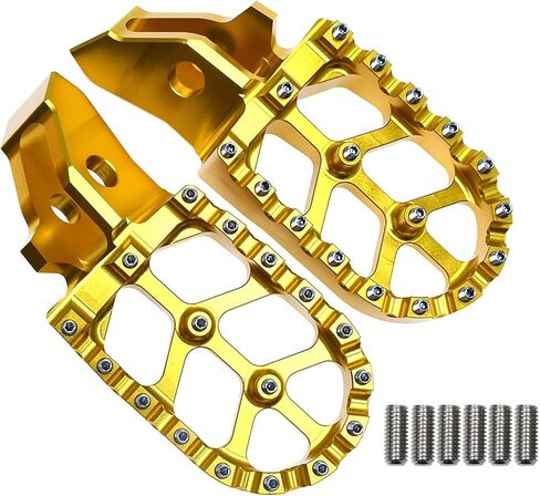 Motorcycle Footpeg Footpedal Footrest Foot Pegs For Ultrabee Surron Ultra Bee MOTORCYCLE distintivo(Green) in Kuwait