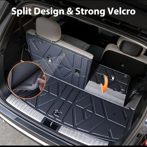 Prosheve Floor Mats & Cargo Liner Set for Hyundai Palisade 2020-2026 7/8 Passenger (2020-2025 Hyundai Palisade Floor Mat) in Saudi Arabia