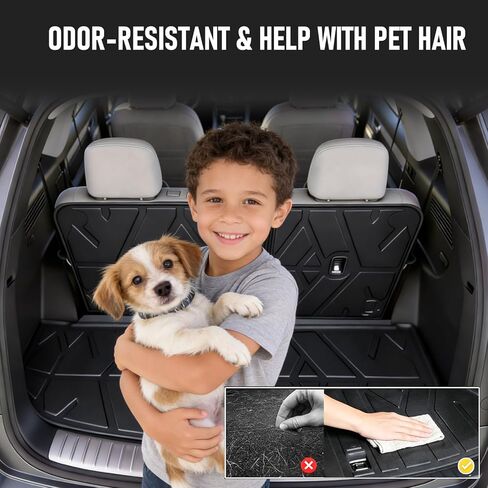 Prosheve Floor Mats & Cargo Liner Set for Hyundai Palisade 2020-2026 7/8 Passenger (2020-2025 Hyundai Palisade Floor Mat) in Saudi Arabia