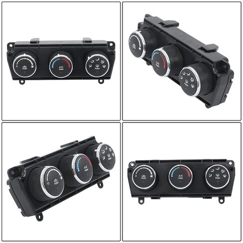 Temperature Control Replacement for W-ra-ngl-er 2014-2017 JK 2018 Replacement for 68197433AB 68197433AA with Rear Window Defrosting Function in Saudi Arabia