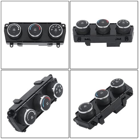 Temperature Control Replacement for W-ra-ngl-er 2014-2017 JK 2018 Replacement for 68197433AB 68197433AA with Rear Window Defrosting Function in Saudi Arabia