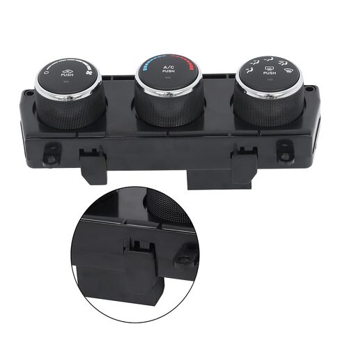 Temperature Control Replacement for W-ra-ngl-er 2014-2017 JK 2018 Replacement for 68197433AB 68197433AA with Rear Window Defrosting Function in Saudi Arabia