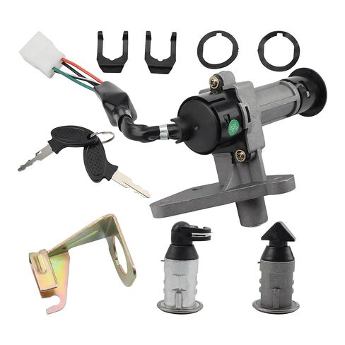 4 Wire Ignition Switch Key Set Compatible with 50cc 70cc 90cc 125cc 150cc 200cc GY6 Taotao Jonway Roketa Scooter Moped ATV Motorcycle in Kuwait