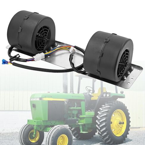 AR82006 RE10998 Cab Blower Motor Update Kit Compatible with John Deere 2350 2550 2750 2950 4030 4050 4055 4230 4240 4250 4255 4430 4450 4455 4555 4650 4755 4850 4955 in Saudi Arabia