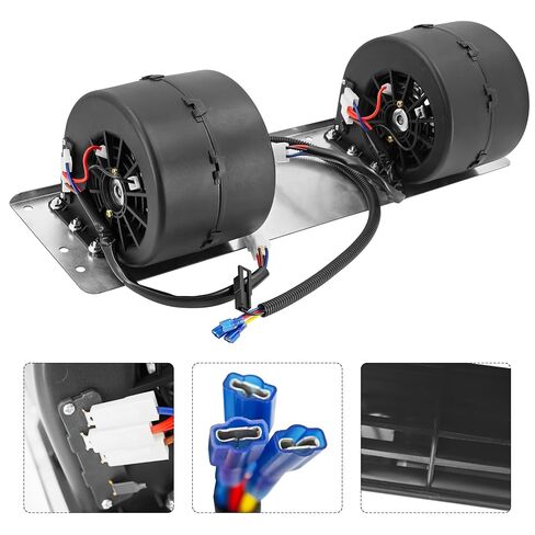 AR82006 RE10998 Cab Blower Motor Update Kit Compatible with John Deere 2350 2550 2750 2950 4030 4050 4055 4230 4240 4250 4255 4430 4450 4455 4555 4650 4755 4850 4955 in Saudi Arabia