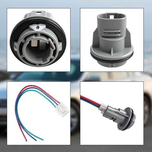 قطعتان من مقبس ضوء إشارة الانعطاف الأمامي، يناسب Honda Accord Civic CR-V Odyssey Pilot Element Crosstour Acura CL RDX TL RL استبدال OE 33302-SR3-A01 33302SR3A01 موصل إشارة الانعطاف in Kuwait