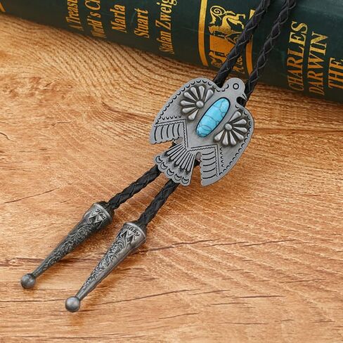 Mingchen 6 Pcs Silver Bolo Tie Clasp, Blank Bolo Tie Buckle Accessories Slide Lock Clips for DIY Necktie Making Creative Gifts (Silver) in Saudi Arabia