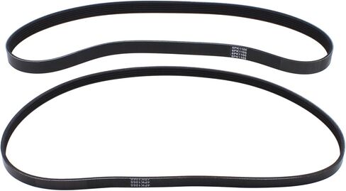 Alternator Air Conditioning Serpentine Belt and Power Steering Drive Belt Kit for Honda Accord 2.3 1998-2002 in Kuwait