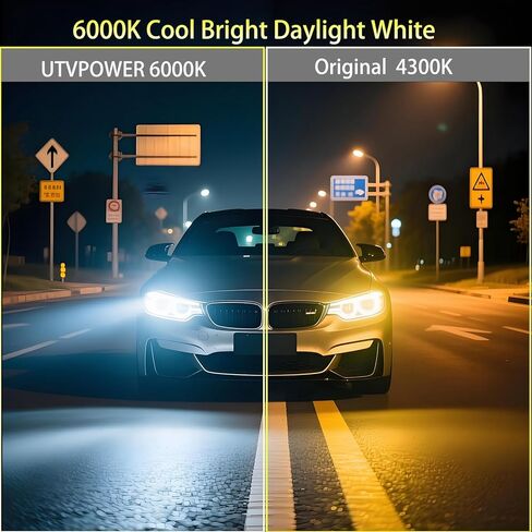 مصابيح أمامية زينون D3S HID لـ 2013 2014 2015 2016 2017 2018 Buick Enclave & 2014-2019 Lacrosse Regal & 2016-2020 Envision & 2016-2019 Cascada، 6000K مصابيح أمامية بيضاء ساطعة، قطعتان in Kuwait