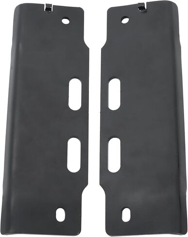 Black Front Left and Right Bumper Bracket Set of 2 Replacement for F150 F250 F350 1992-1997 F2TZ17752A F2TZ17752B in Kuwait