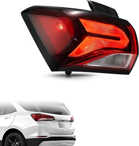 Tail Lights Compatible with 2022 2023 2024 Chevy Equinox Rear Outer Taillights Halogen Type Left Driver Side Taillamp Replacement, OEM: GM2804152 85132581 in Saudi Arabia
