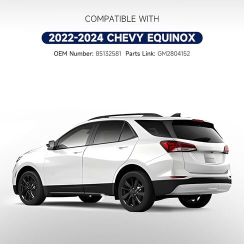 Tail Lights Compatible with 2022 2023 2024 Chevy Equinox Rear Outer Taillights Halogen Type Left Driver Side Taillamp Replacement, OEM: GM2804152 85132581 in Saudi Arabia