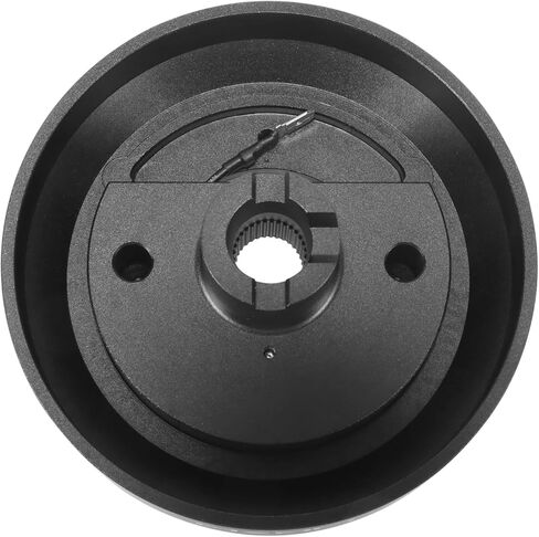 NRG Innovations NRG-SRK-131H نمط السباق، محول محور قصير سريع الإصدار لعجلة القيادة، نمط مسمار 6 × 70 مم، جسم أسود in Kuwait