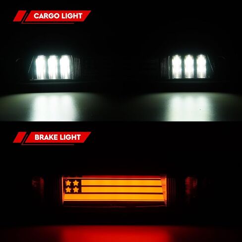 ضوء الفرامل الثالث LED لـ 2009-2014 Ford F-150، مصباح الشحن الخلفي مصباح توقف عالي التركيب in Kuwait