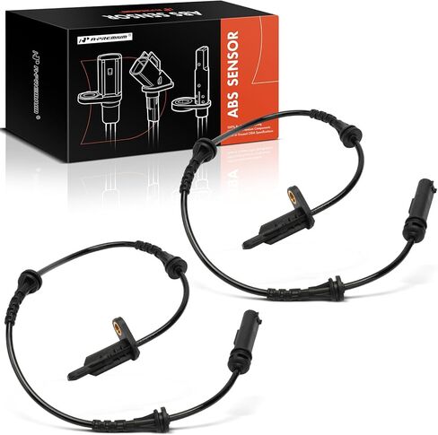 A-Premium 2PC Set Rear ABS Wheel Speed Sensor Compatible with BMW 330i/xDrive/Z4 2019-2020, M340i/M340i xDrive 2020 - Rear Driver & Passenger Side, Replace# 34526892609, 34526862806 in Kuwait