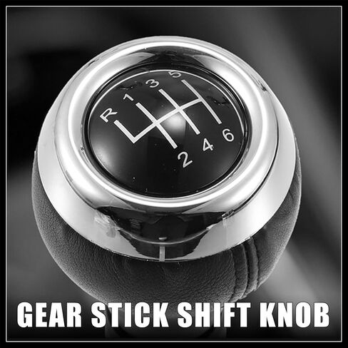 Car Manual Gear Stick Shift Knob 6 Gear for Mini Cooper R55 R56 R57 R58 R59 R61 Car Shift Head Faux Leather Durable Material in Kuwait