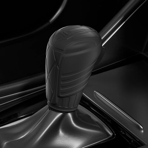 Compatible with Mazda CX-5 CX-50 CX-9 CX-3 6 3,Kicks Handle Covers,Car Shift Cover Protector,Mazda Car Protection Accessories,Gear Shift Knob Handle Cover.(Black) in Saudi Arabia