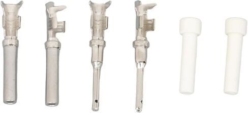 kimllier 10 Set DT Series 2-Pin Connector Kit with Tool – 16 Gauge Stamped Terminals Fits 14-18 AWG for Reliable Electrical Connections in Kuwait