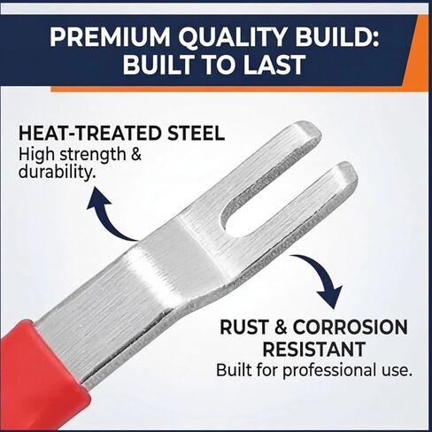 Automotive Electrical Connector Separator Tool, Terminal Release Remover, Dual End Wiring Harness Disconnect Pick Kit, Metal Connector Pin Removal Tool in Kuwait