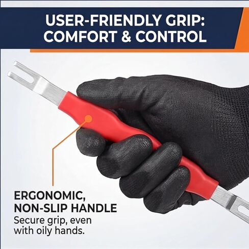 Automotive Electrical Connector Separator Tool, Terminal Release Remover, Dual End Wiring Harness Disconnect Pick Kit, Metal Connector Pin Removal Tool in Kuwait