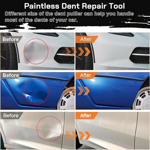 Dent Puller,Dent Remover Tool for Car - Suction Cup for Car Dents,Handle Lifter for Car Body,Glass,Screens,and Objects,Dent Repair Kit for Easy Removal in Saudi Arabia