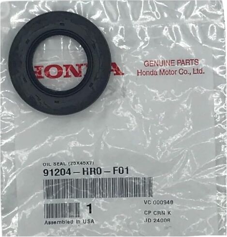 Cyclemax One Pack compatible with Honda Oil Seal (25X45X7) 91204-HR0-F01 Contains One 91204-HR0-F01 and a Funnel in Kuwait