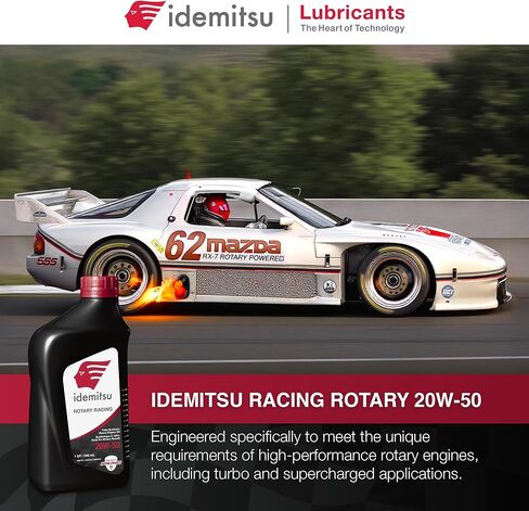 Idemitsu Full Synthetic Rotary Racing 20W-50 Engine Oil - 1QT in Saudi Arabia