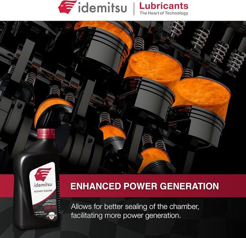 Idemitsu Full Synthetic Rotary Racing 20W-50 Engine Oil - 1QT in Saudi Arabia