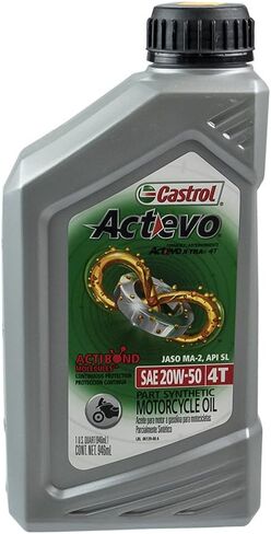كاسترول 06139 Actevo X-Tra 4T مزيج صناعي - 20W50-1qt. in Kuwait