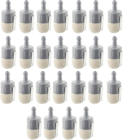 25 حزمة 125-527 استبدال فلتر الوقود لـ 13120507320 13120519830 07-214 لـ SRM210 GT200 SRM225 GT225 PAS225 PB200 PB250 PE200 PE2100 ES210 ES250 HC150 Mantis Tiller in Kuwait