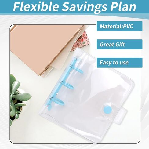 1000 Savings Challenge Binder, Money Saving Binder, Savings Challenges Book with Envelopes, Envelope Savings Challenge Easy Install in Saudi Arabia