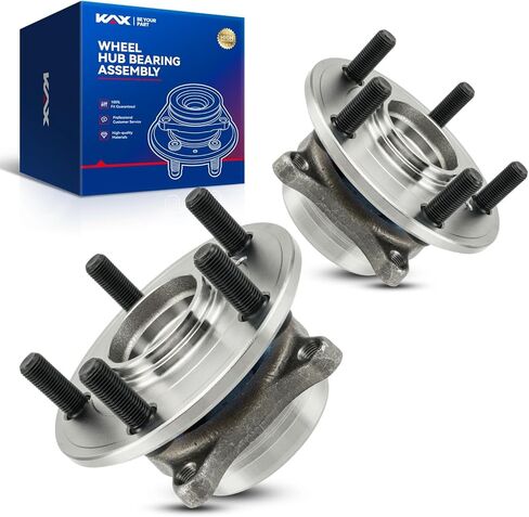 KAX 515079 2PCS 4WD Front Wheel Hub and Bearing Assembly for F150 2005-2008, Mark LT 2006-2008, 6 Lug 4x4 Only w/ABS in Saudi Arabia