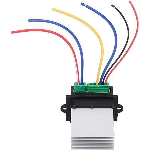6441L2 Heater Motor Blower Fan Resistor with Wiring Plug Harness in Kuwait