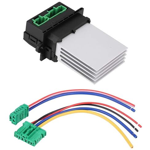 6441L2 Heater Motor Blower Fan Resistor with Wiring Plug Harness in Kuwait