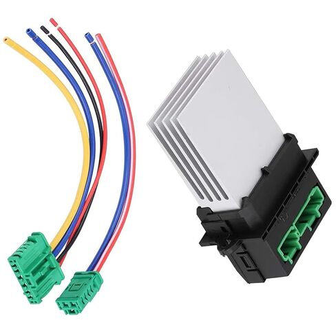 6441L2 Heater Motor Blower Fan Resistor with Wiring Plug Harness in Kuwait