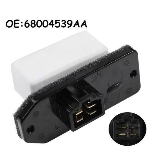 Heater Blower Fan Resistor for Jeep for Grand for Cherokee 4.0L 20002004 Car AC Heater Blower Motor Resistor 68004539AA 5014212AA 973047 in Saudi Arabia