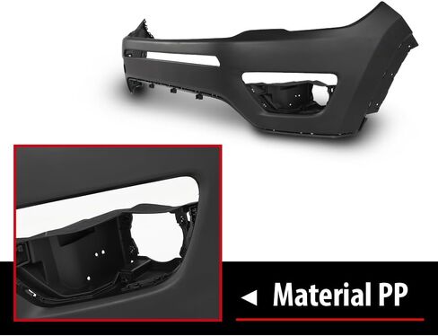 Front Upper Bumper Cover Fascia, Fit Jeep Compass 2017 2018 2019 2020 2021, 68499103AA, 68351154AA in Saudi Arabia