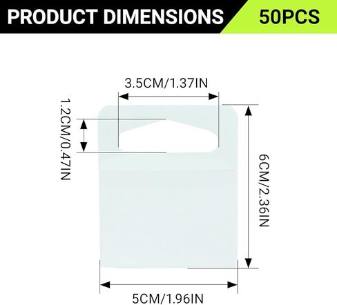 50 Pcs Adhesive Picture Hangers, Plastic Sawtooth Adhesive Picture Hanger, Transparent Sticky Hang tabs for Back of Frames in Saudi Arabia